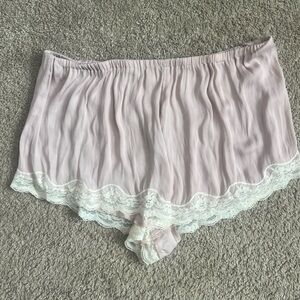 Urban Outfitters Light Pink Lace Trim Chemise